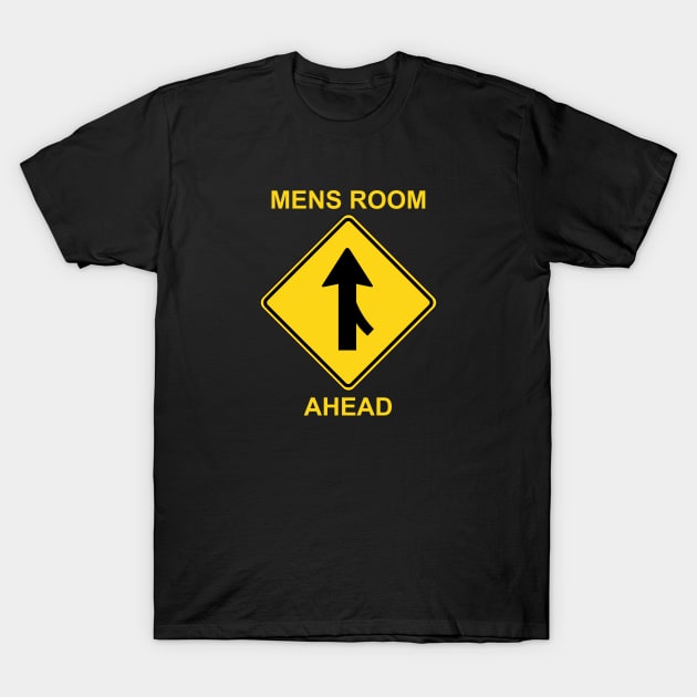 Mens Room Ahead T-Shirt by Ottie and Abbotts